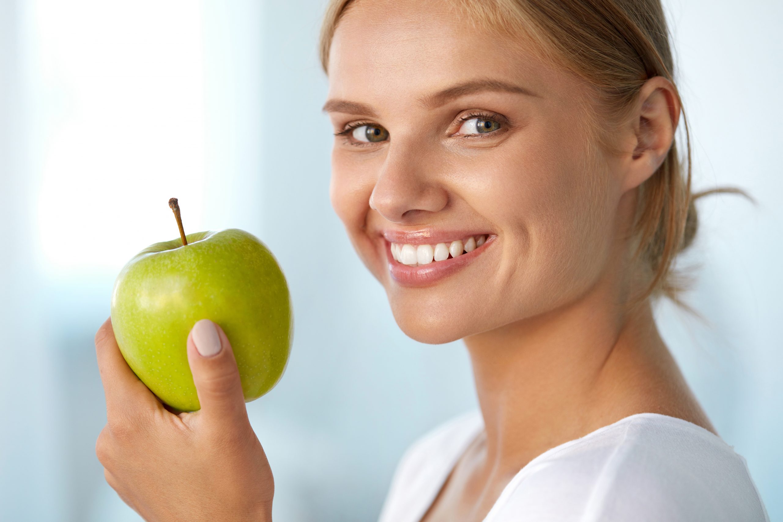 Woman With Apple